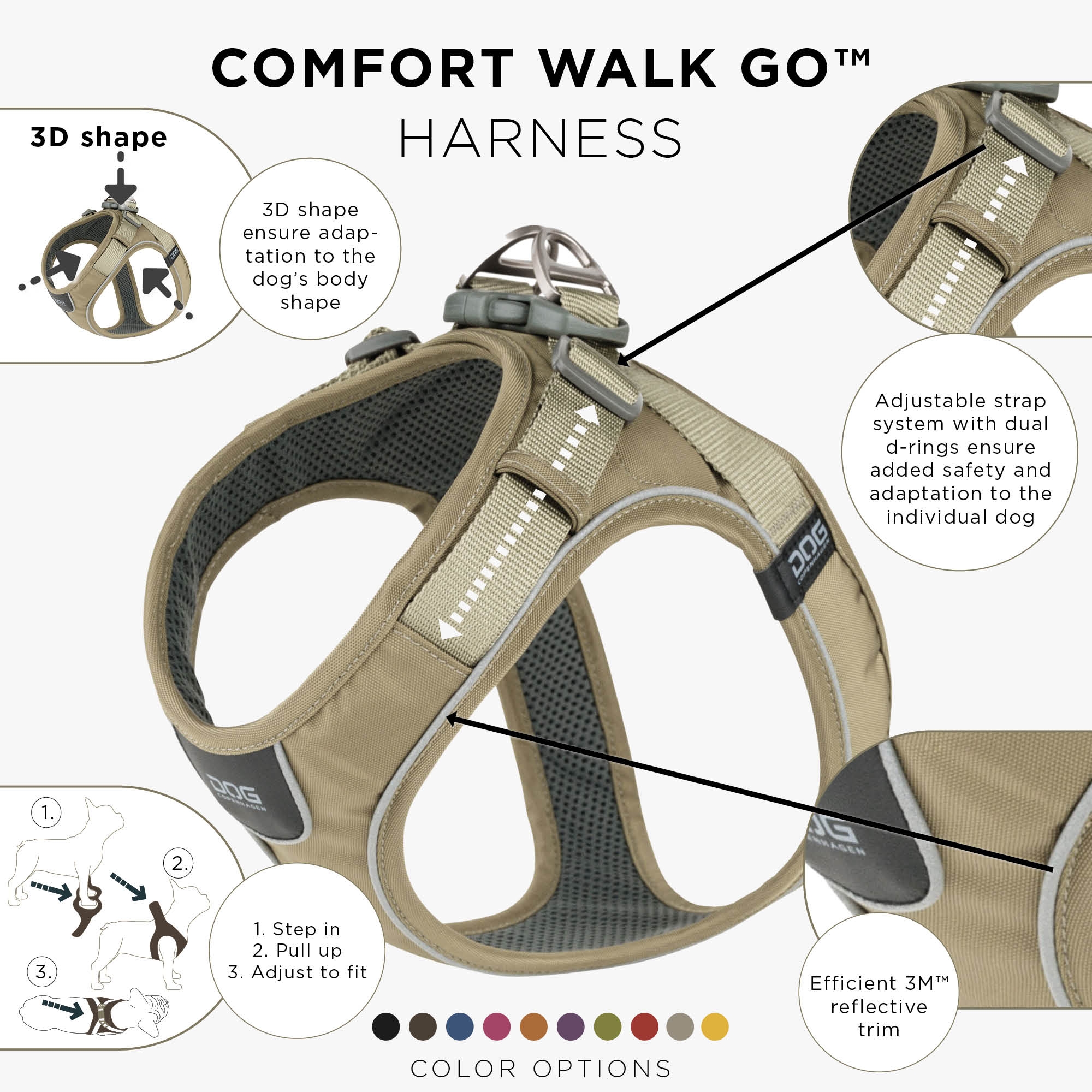 Arnés Comfort Walk Go™