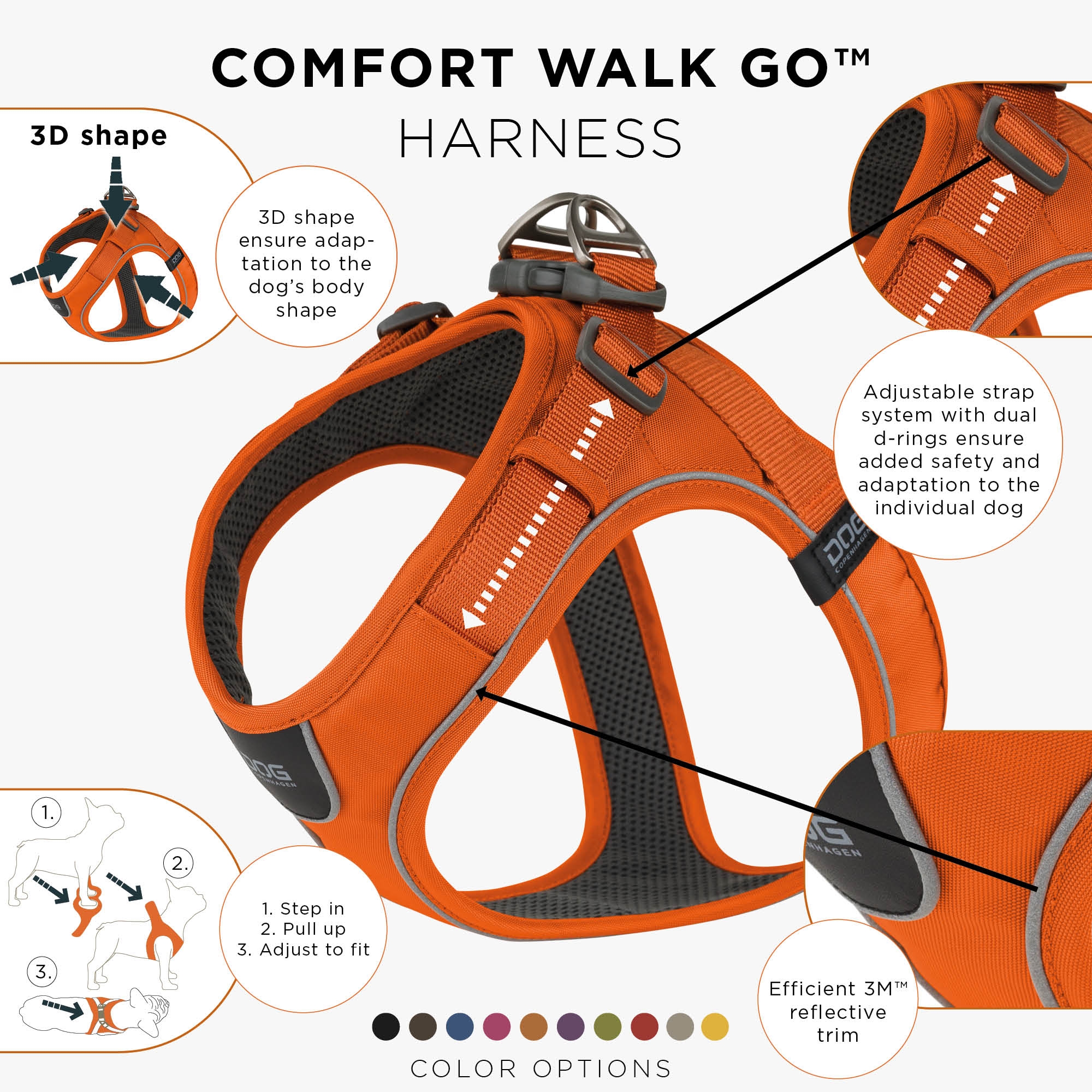 Arnés Comfort Walk Go™