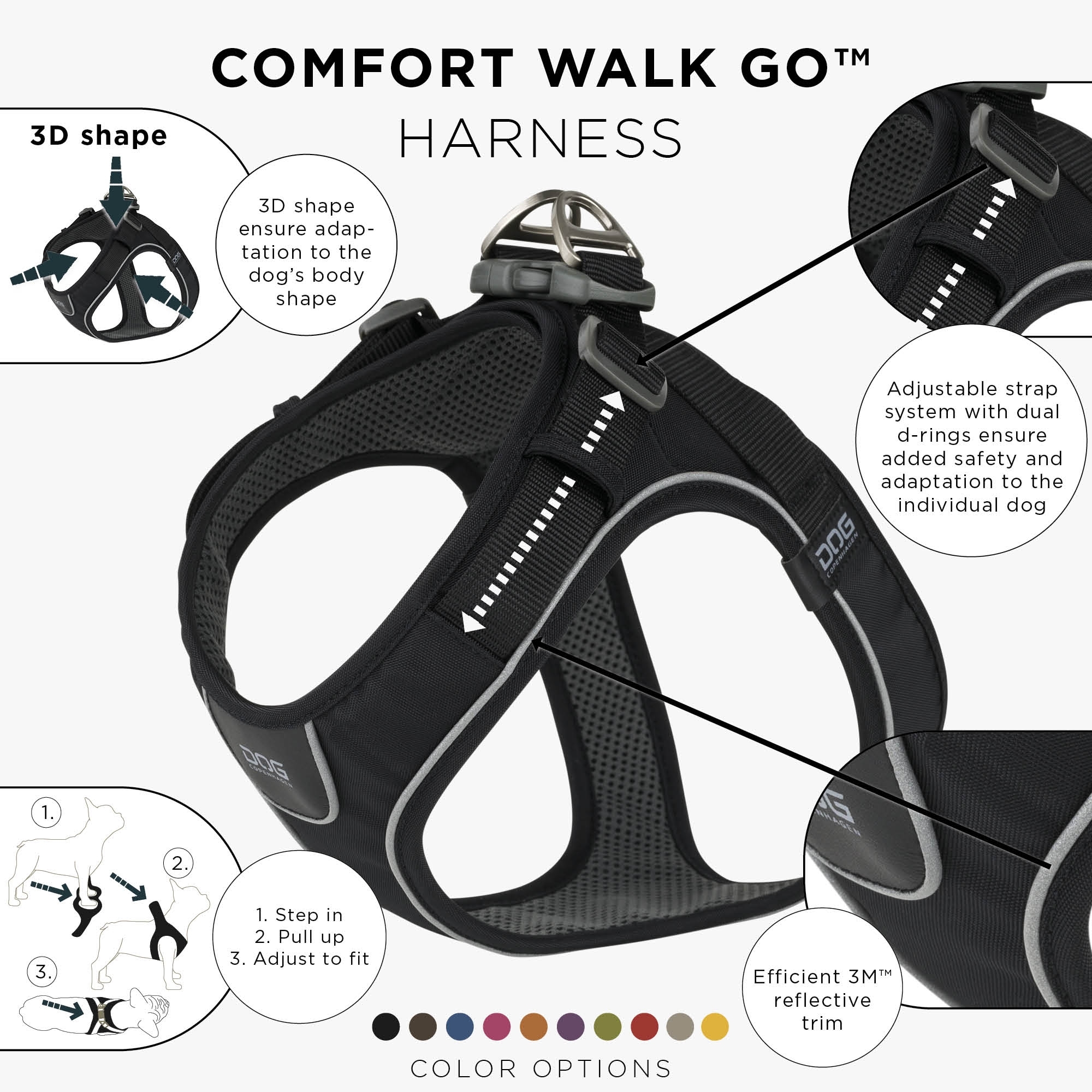 Arnés Comfort Walk Go™