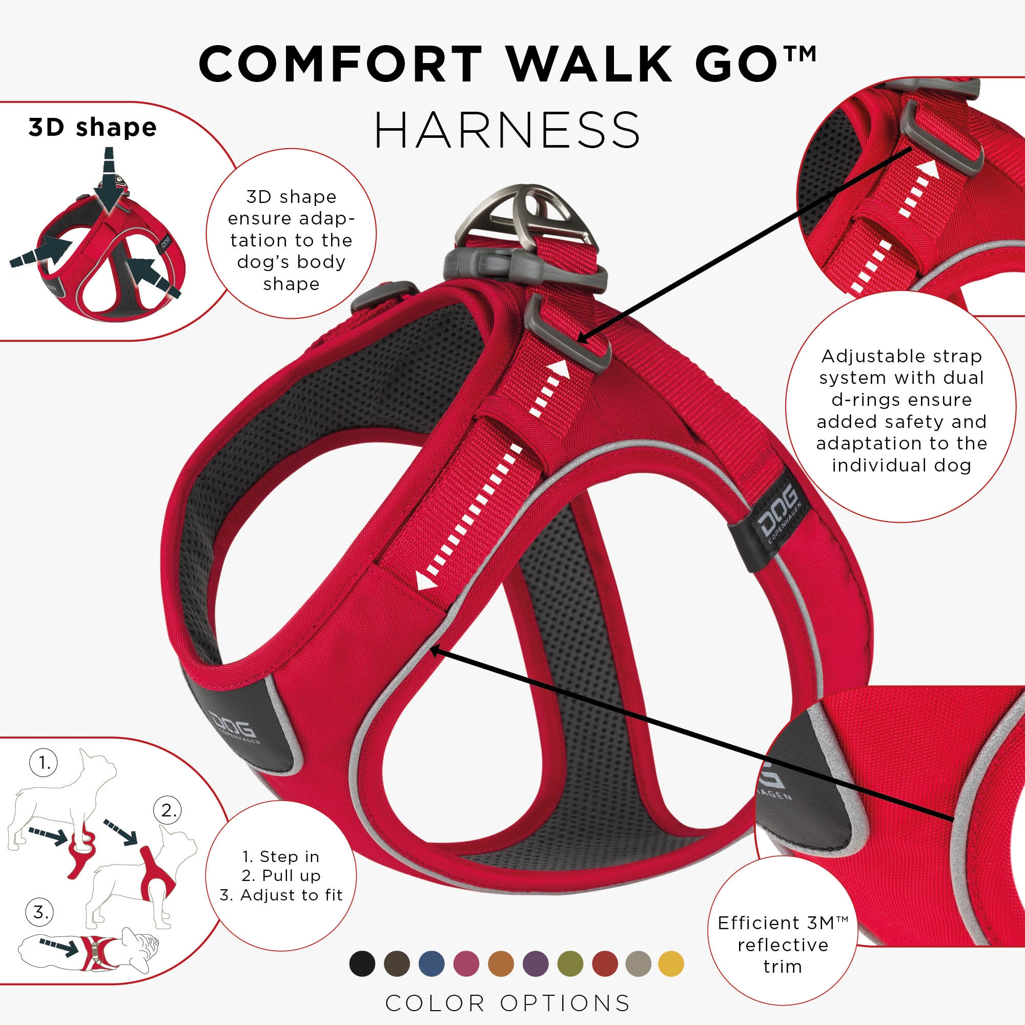 Pettorina Comfort Walk Go™