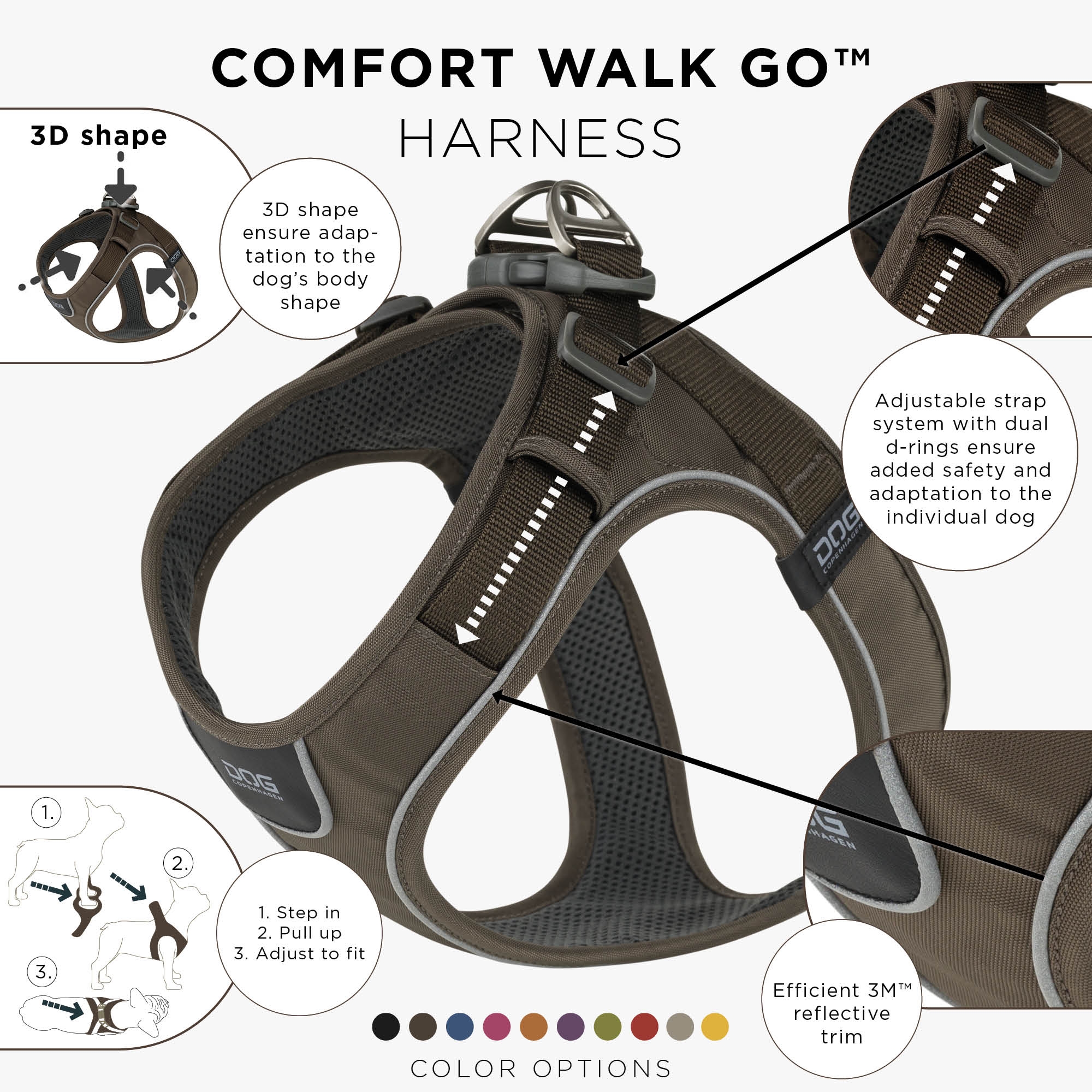 Pettorina Comfort Walk Go™
