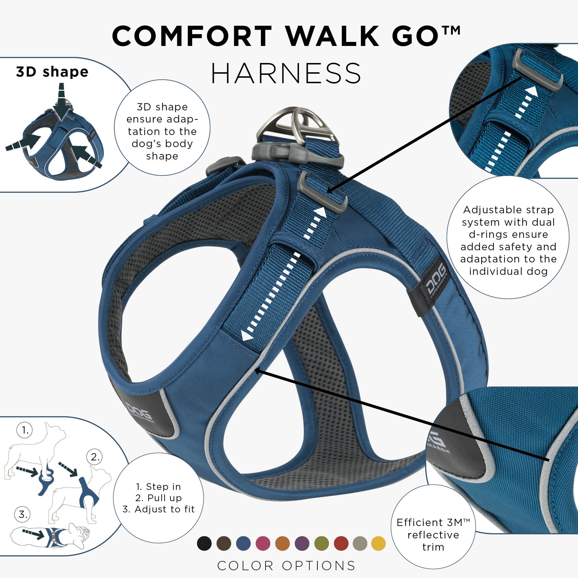 Arnés Comfort Walk Go™